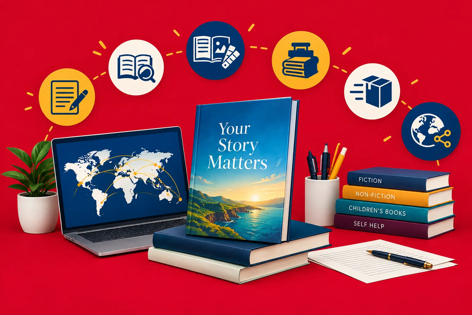 Affordable Australian book publishers testimonial illustration Affordable Australian book publishers testimonial illustration